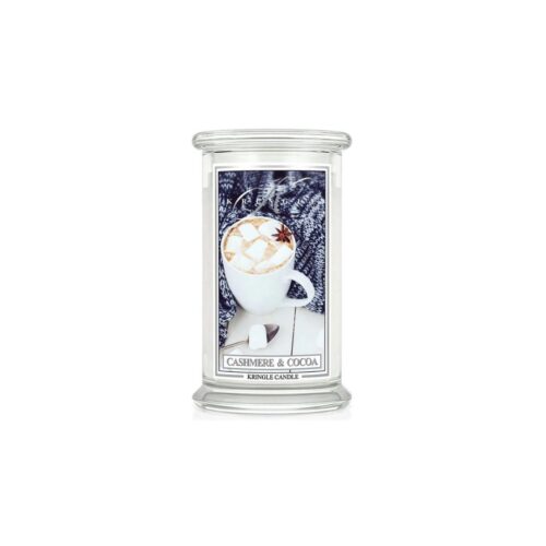 Kringle Candle Cashmere Cocoa giara grande