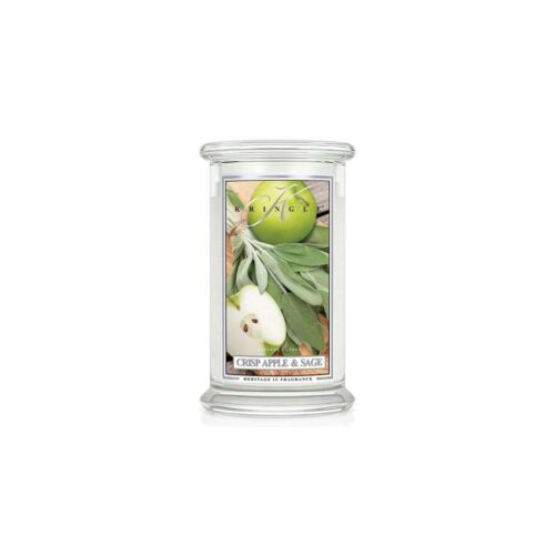 Kringle Candle Crisp Apple Sage giara grande