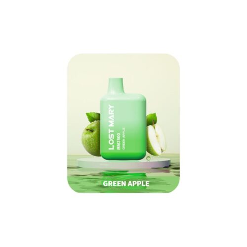 Puff Lost Mary BM3500 Green Apple ricaricabile