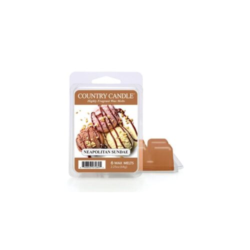 Country Candle Neapolitan Sundae Wax Melts