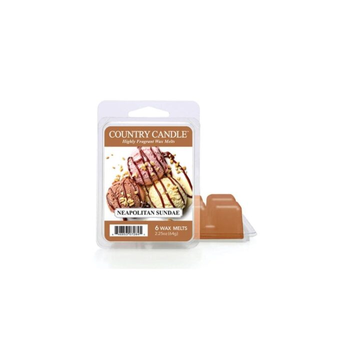 Country Candle Neapolitan Sundae Wax Melts