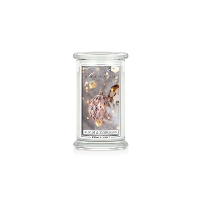 Kringle Candle Aurum Evergreen giara grande