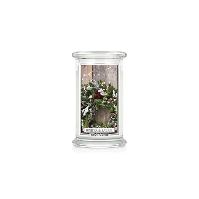 Kringle Candle Juniper Laurel giara grande