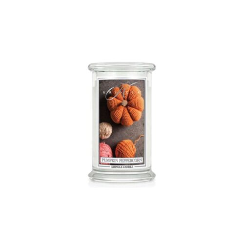 Kringle Candle Pumpkin Peppercorn giara grande