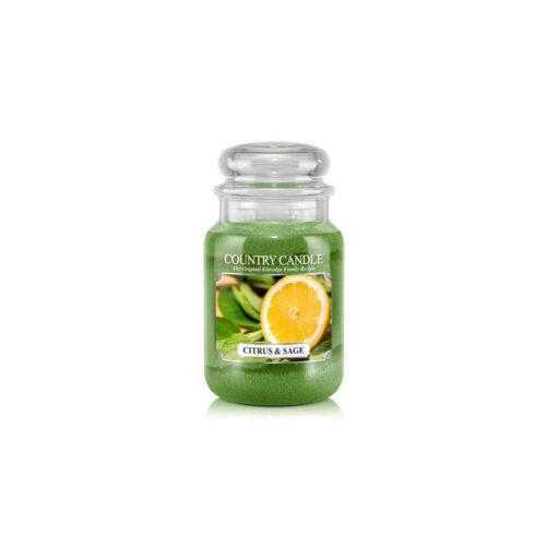 Country Candle Citrus Sage giara grande