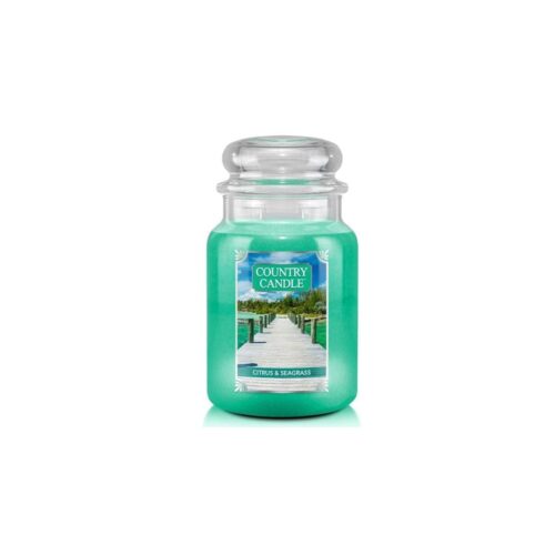 Country Candle Citrus Seagrass giara grande