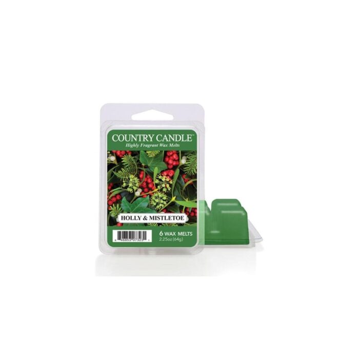 Country Candle Holly Mistletoe Wax Melts