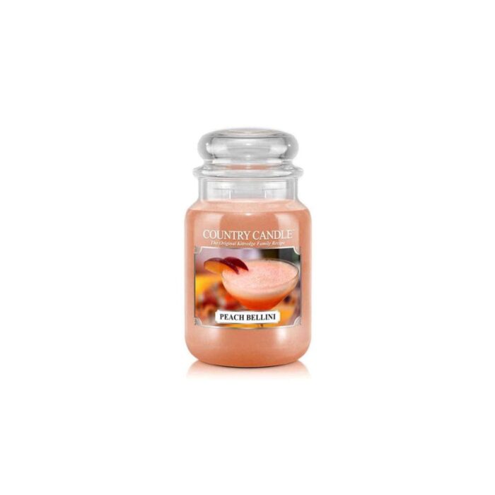 Country Candle Peach Bellini giara grande