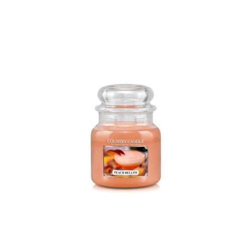 Country Candle Peach Bellini giara media