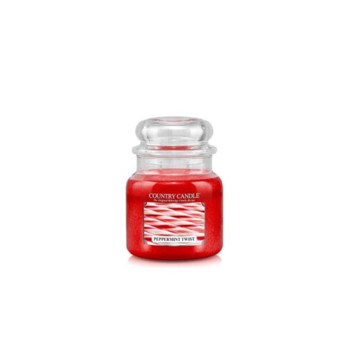 Country Candle Peppermint Twist giara media