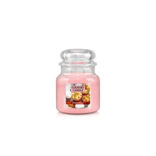 Country Candle Sweet Peach giara media