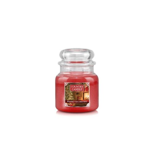 Country Candle Wishing for Christmas giara grande