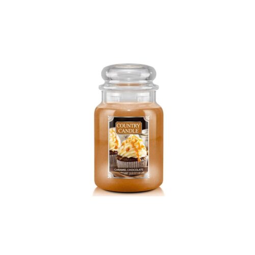 Country Candle Caramel Chocolate giara grande