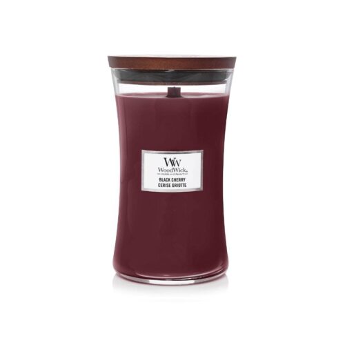 WoodWick Black Cherry giara grande