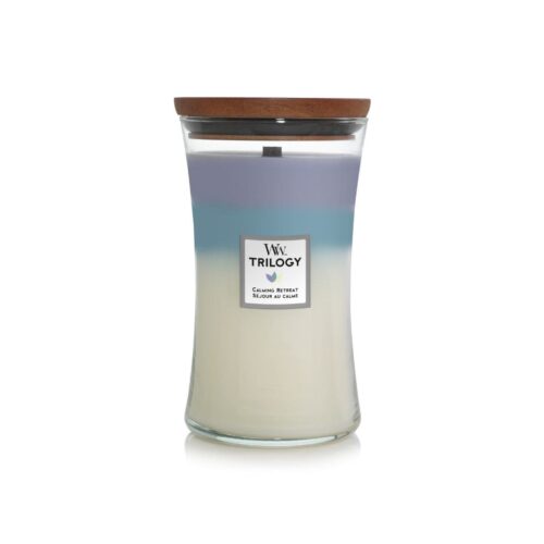 WoodWick Calming Retreat Trilogy giara grande