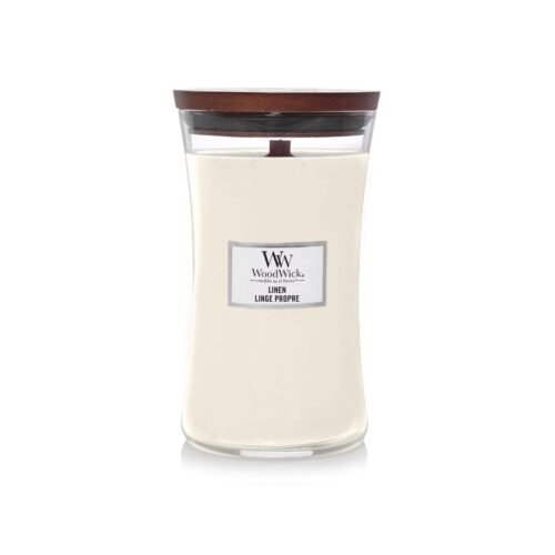 WoodWick Linen giara grande