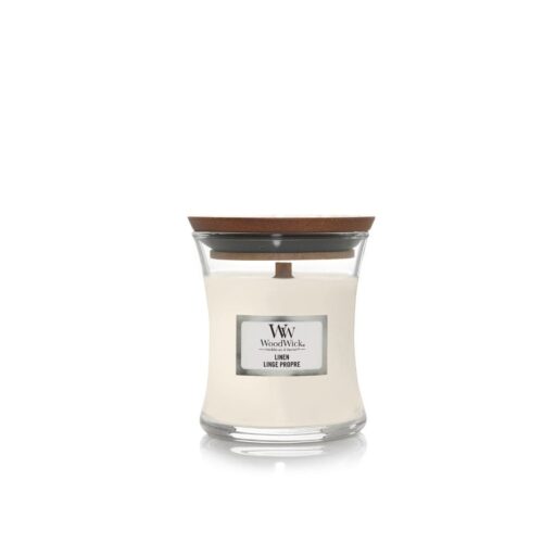 WoodWick Linen giara piccola