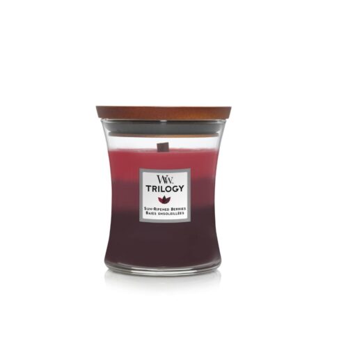 WoodWick Sun Ripened Berries Trilogy giara media