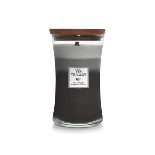 WoodWick Warm Woods Trilogy giara grande