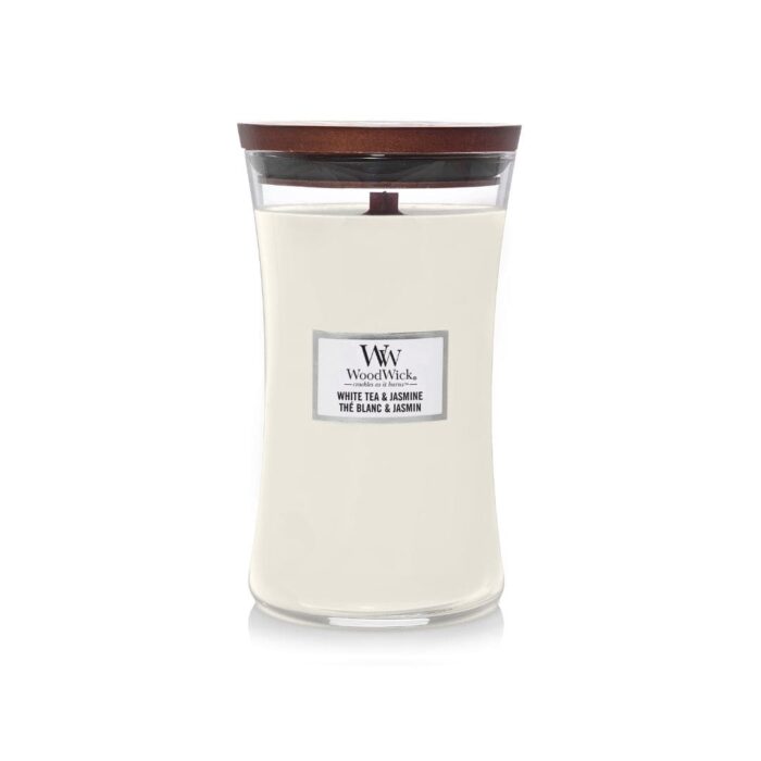 WoodWick White Tea & Jasmine giara grande