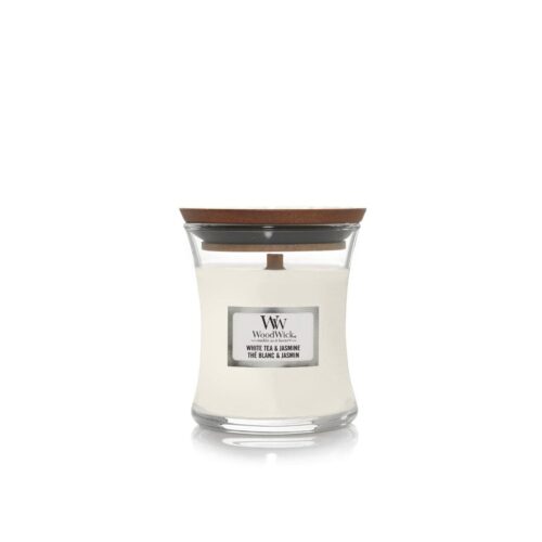 WoodWick White Tea & Jasmine giara piccola