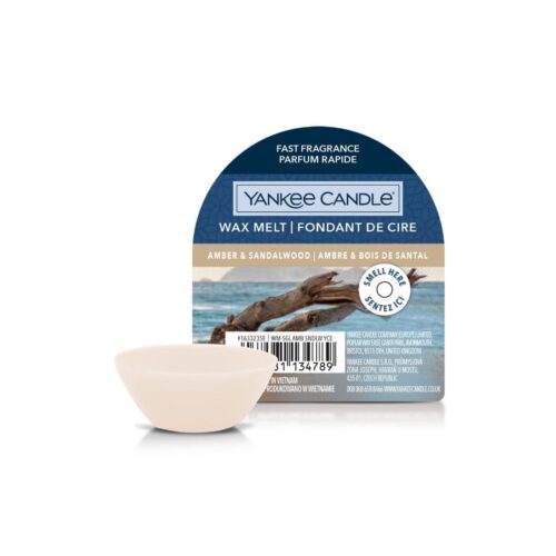 Yankee Candle Amber & Sandalwood Wax Melt Signature