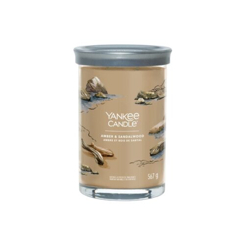 Yankee Candle Amber & Sandalwood giara grande Signature