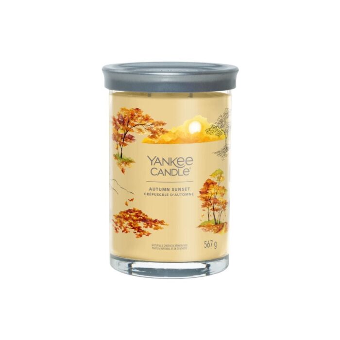 Yankee Candle Autumn Sunset giara grande Signature