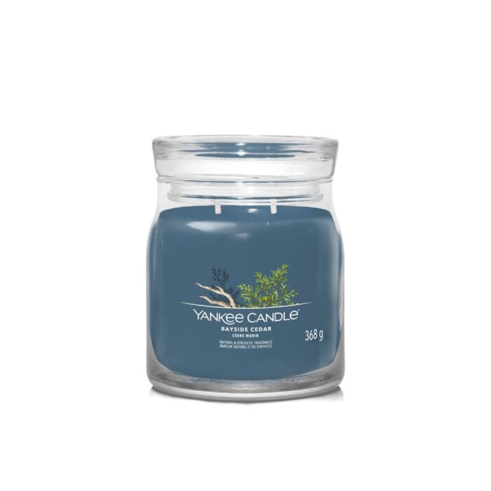 Yankee Candle Bayside Cedar giara media Signature