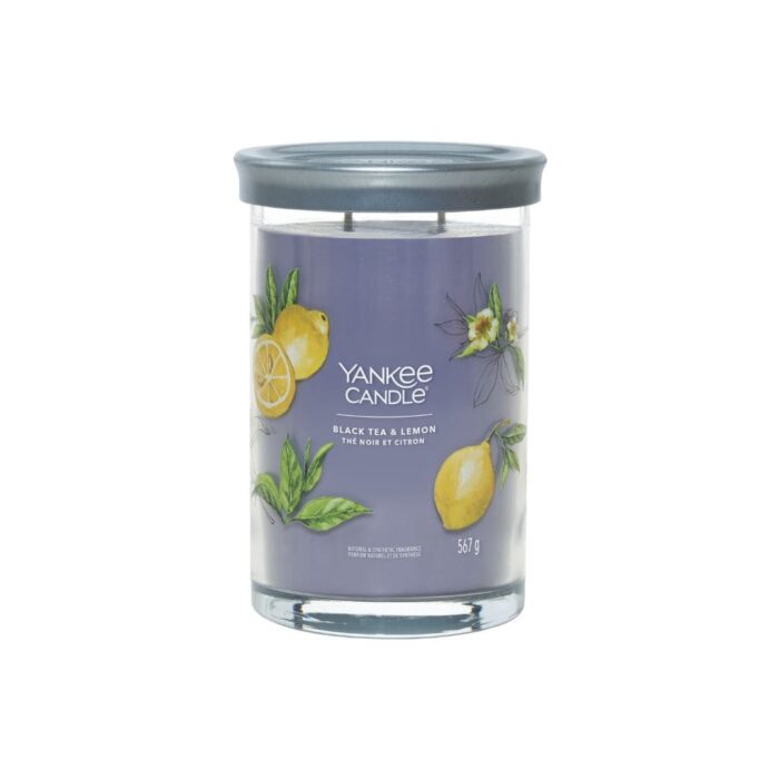 Yankee Candle Black Tea Lemon giara grande Signature