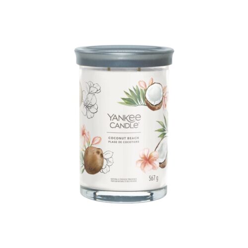 Yankee Candle Coconut Beach giara grande Signature