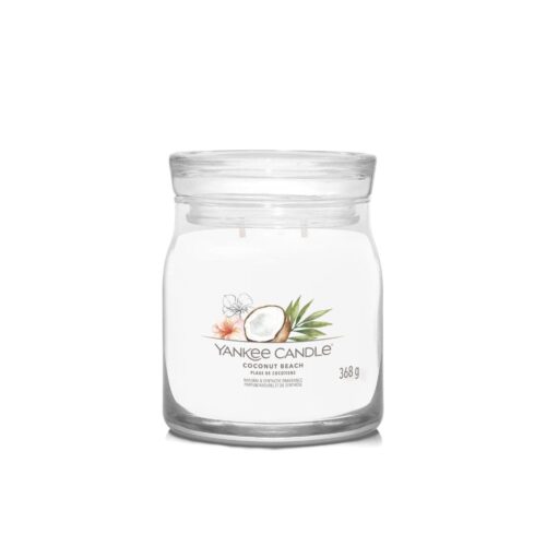 Yankee Candle Coconut Beach giara media Signature