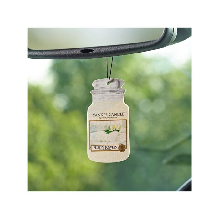 Yankee Candle Fluffy Towels Car Jar