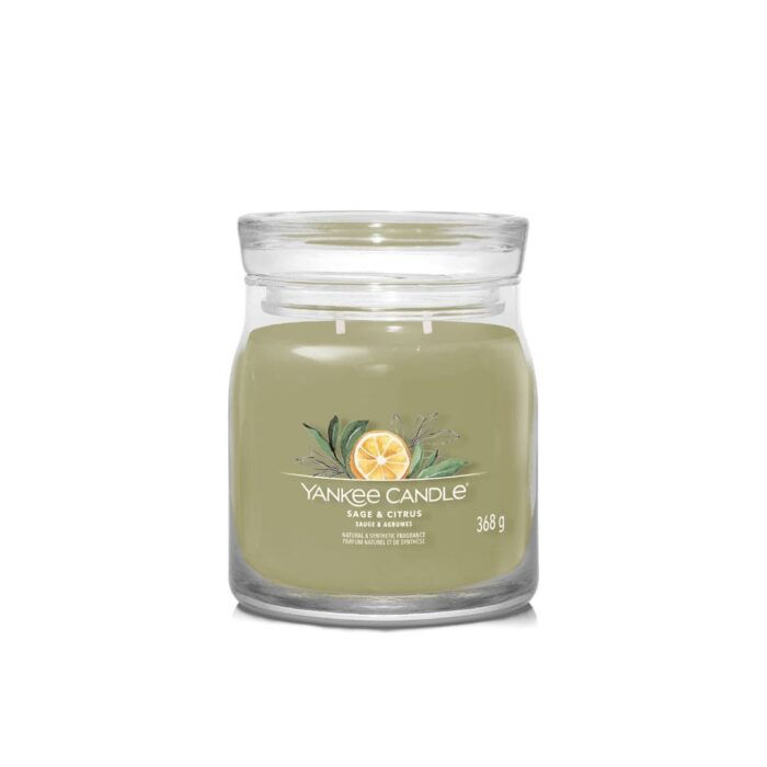 Yankee Candle Sage & Citrus giara media Signature