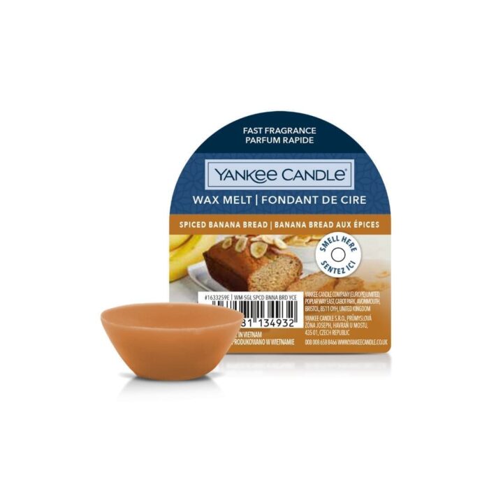 Yankee Candle Spiced Banana Bread Wax Melt Signature