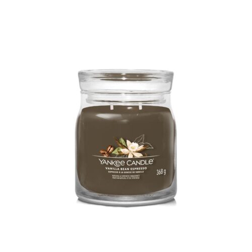 Yankee Candle Vanilla Bean Espresso giara media Signature