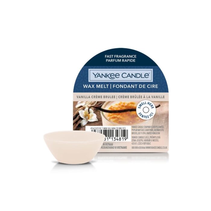 Yankee Candle Vanilla Crème Brulée Wax Melts Signature