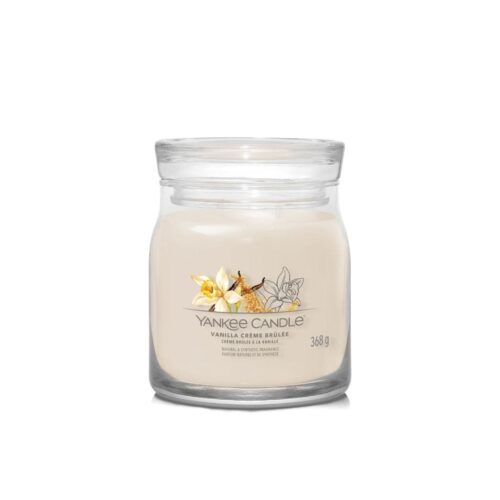 Yankee Candle Vanilla Crème Brulée giara media Signature