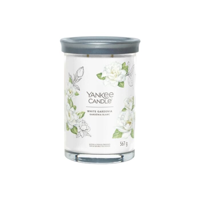 Yankee Candle White Gardenia giara grande signature