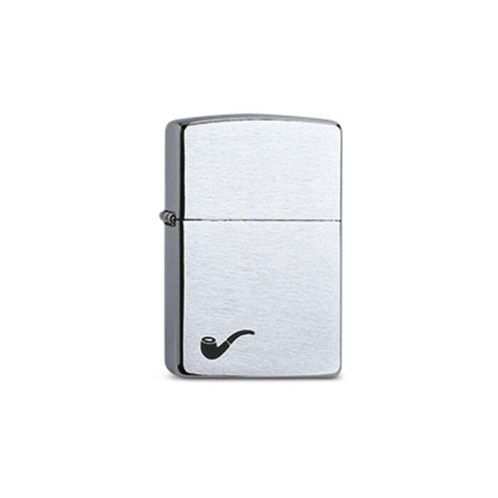 Zippo con Pipa cromato