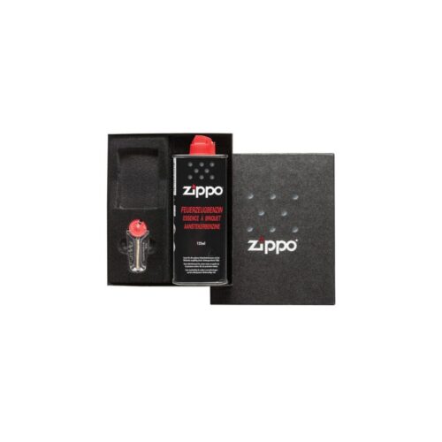 Zippo kit regalo benzina e pietrine