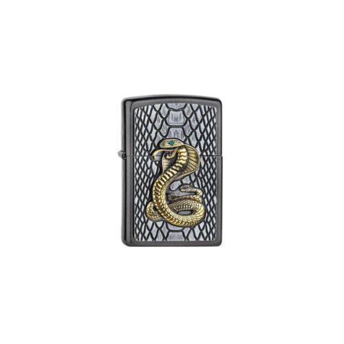 Zippo serpente cromato