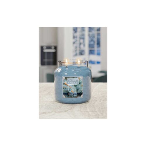 Country Candle Blue Spurce giara media