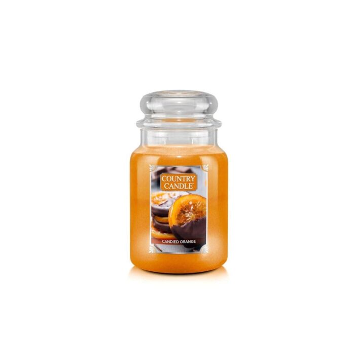 Country Candle Candied Orange giara grande