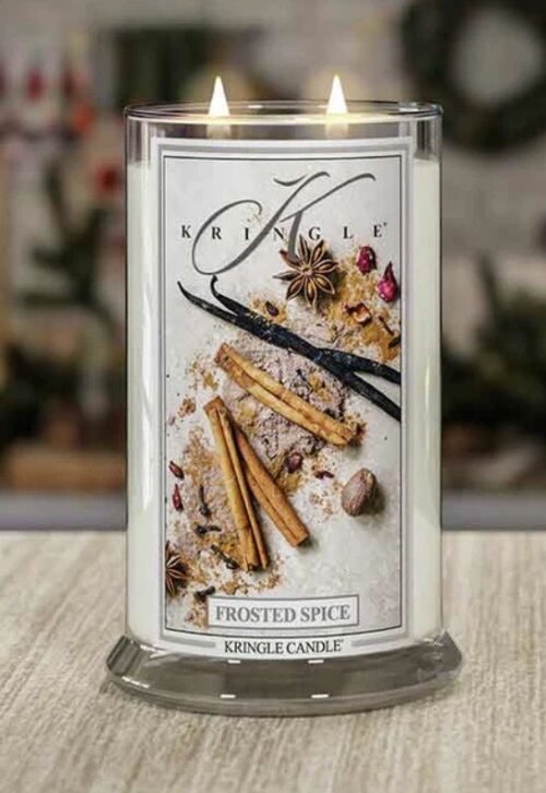 Giara grande Kringle Candle Frosted Spice